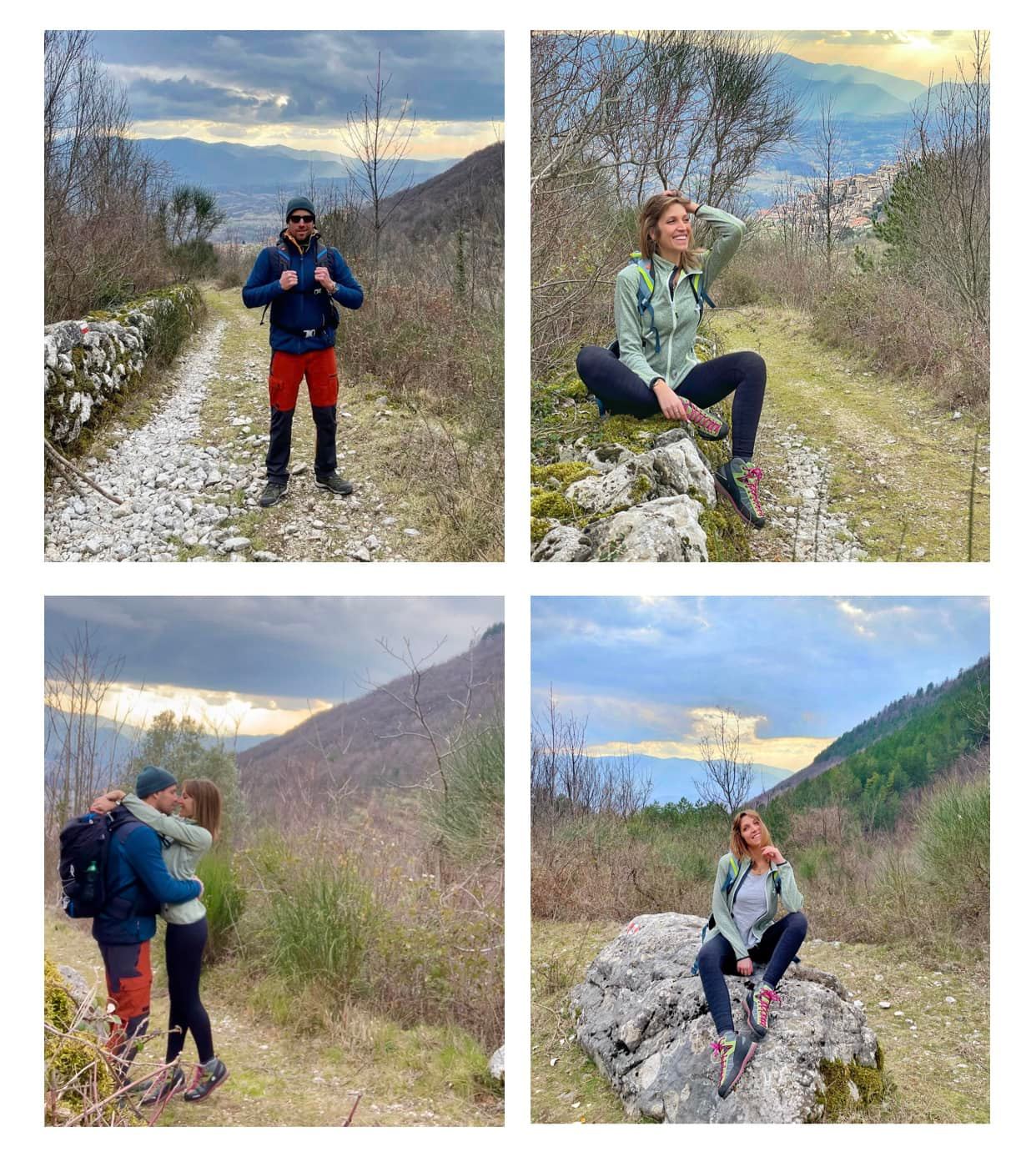 Sentiero di Trekking da San Donato a Monte Pizzuto.