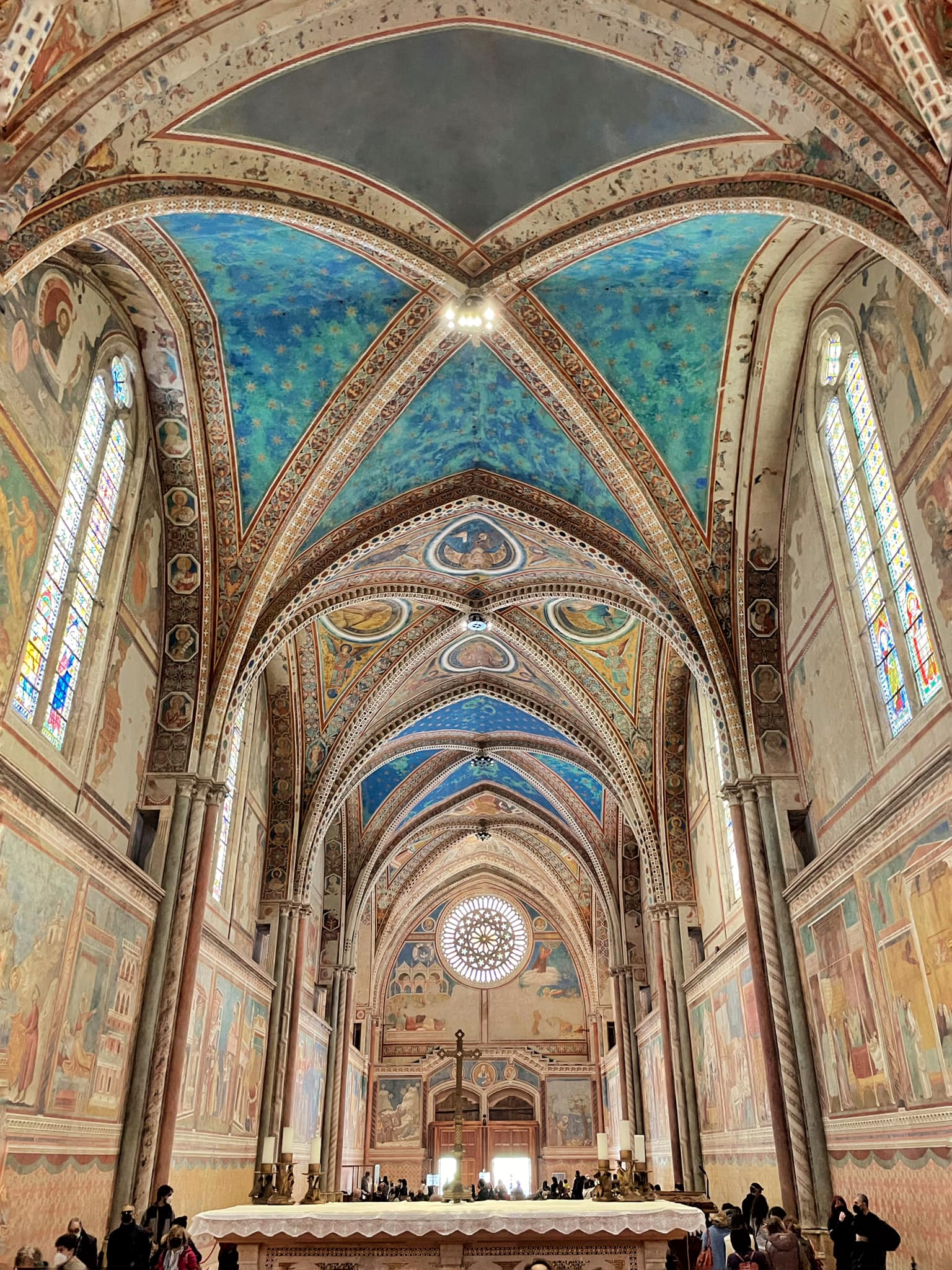 Affreschi Basilica di San Francesco, Assisi.