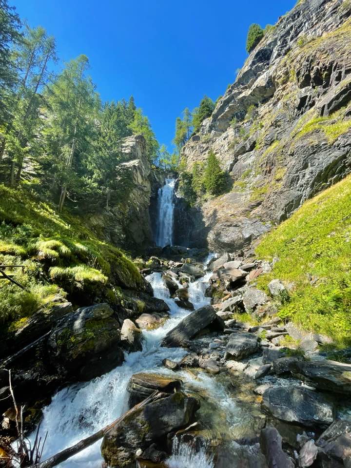 cascate di saent 